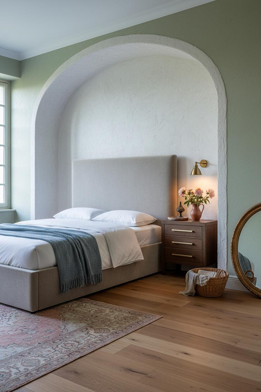 French Provincial Bedroom Morning Light