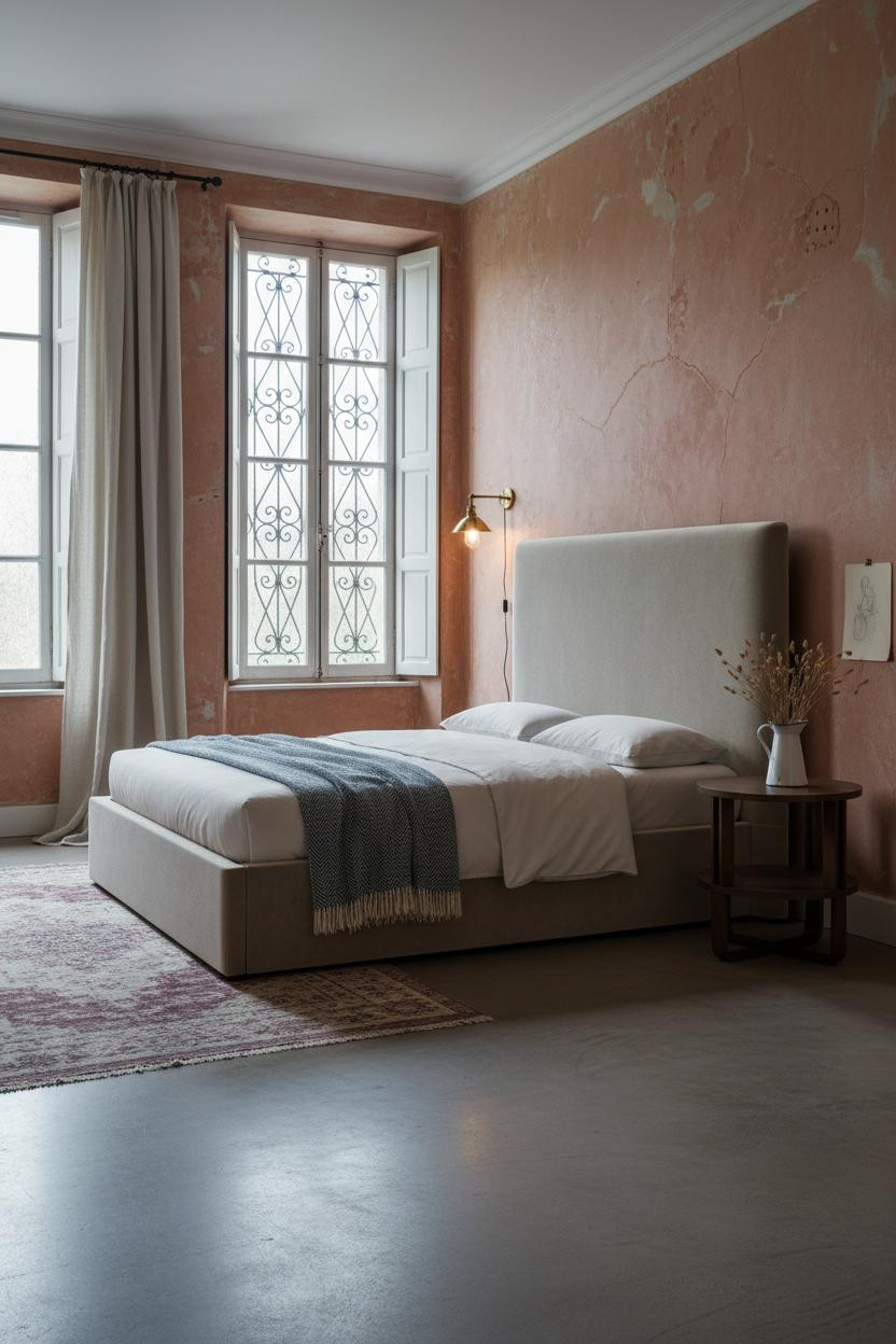 French Shabby Chic Bedroom Provence Style