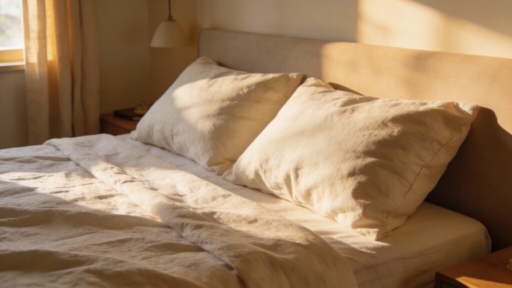 Goose & Feather Down Pillows 2026: Fill Power, Ratios & Best Picks (MattressNut Sleep Lab editorial photo)