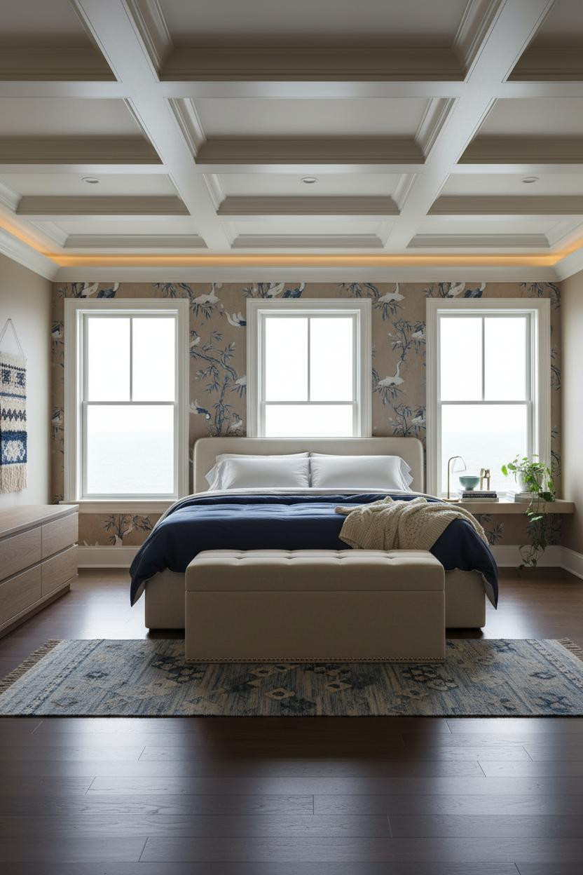 Grand Millennial Bedroom Coastal Grandma Core Chinoiserie