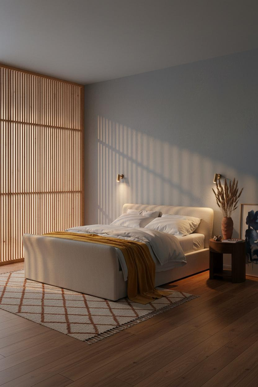 Indochine Bedroom Asian Design Bamboo
