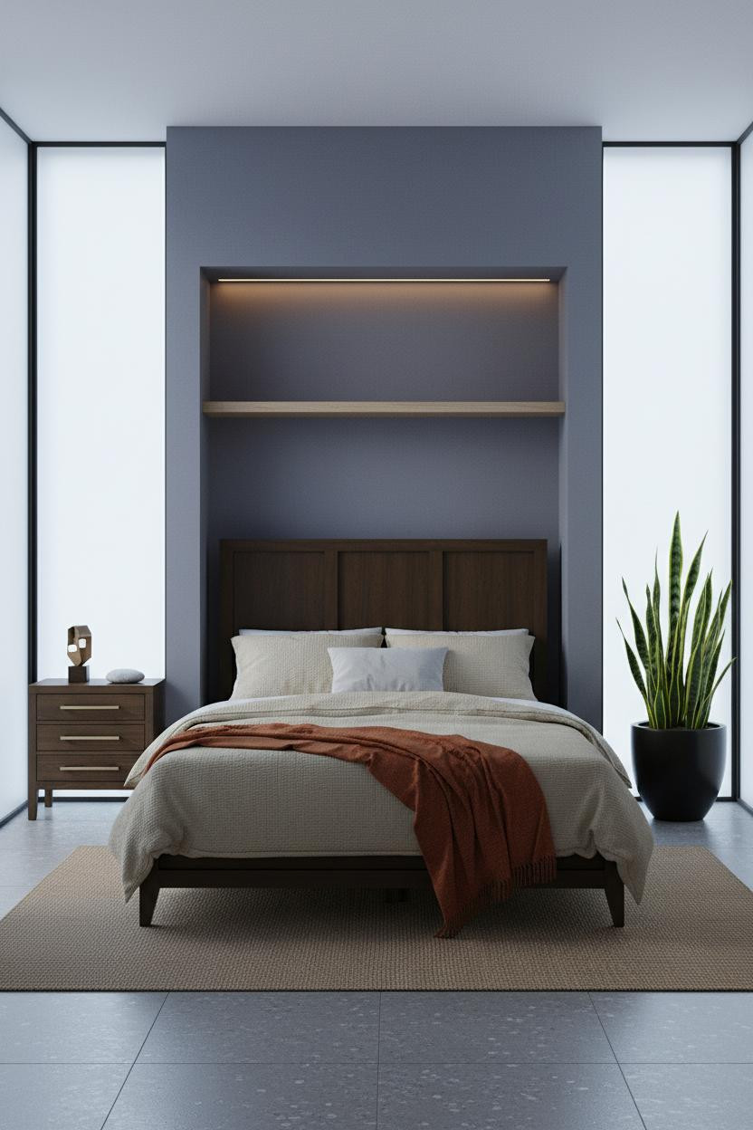 Japanese Bedroom Shoji Tokonoma Minimalist