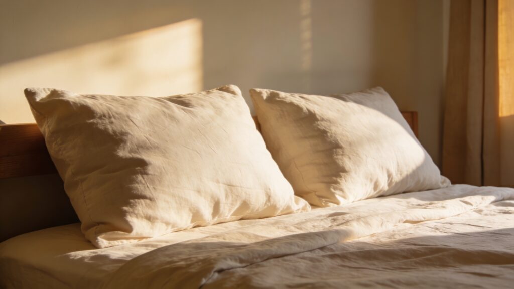 Latex Pillow Guide: Natural Latex vs Memory Foam and What to Expect (MattressNut Sleep Lab editorial photo)