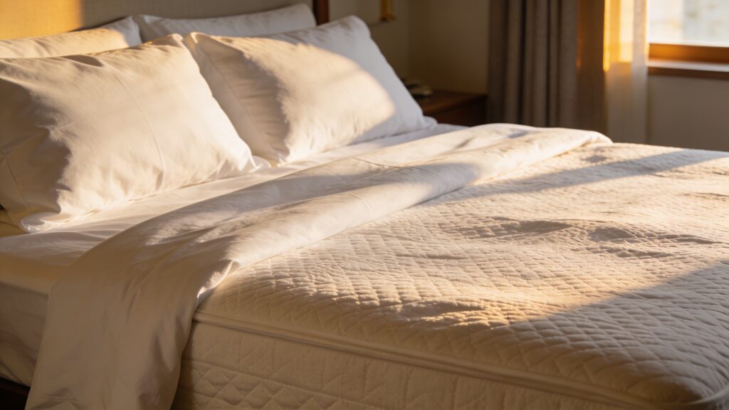 Mattress Off-Gassing Timeline: How Long Does the Smell Last? (MattressNut Sleep Lab editorial photo)