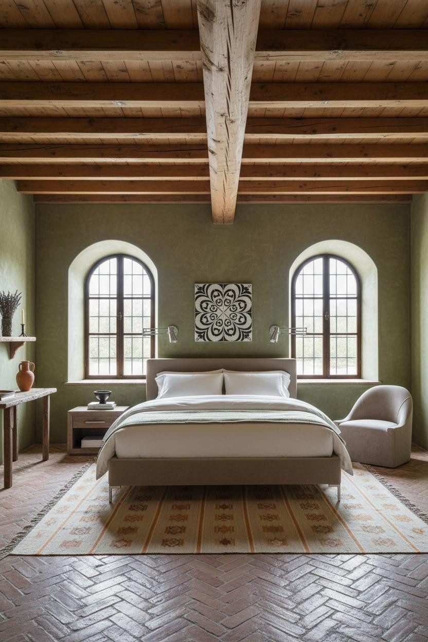 Mediterranean Bedroom Spanish Hacienda Decor