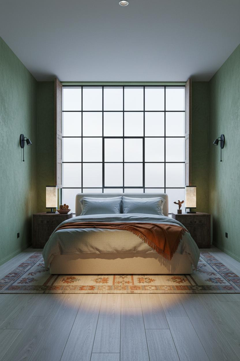 Mediterranean Bedroom Spanish Modern Crittall Window
