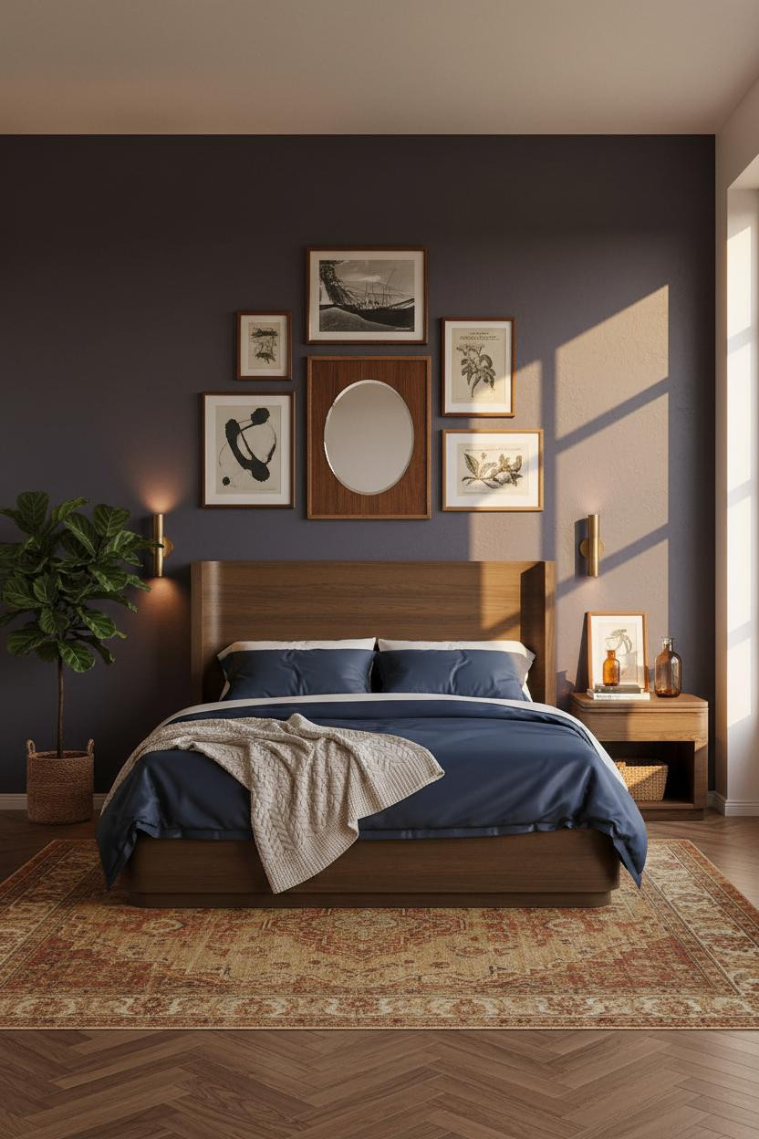 Mid Century Bedroom Boho Eclectic Gallery