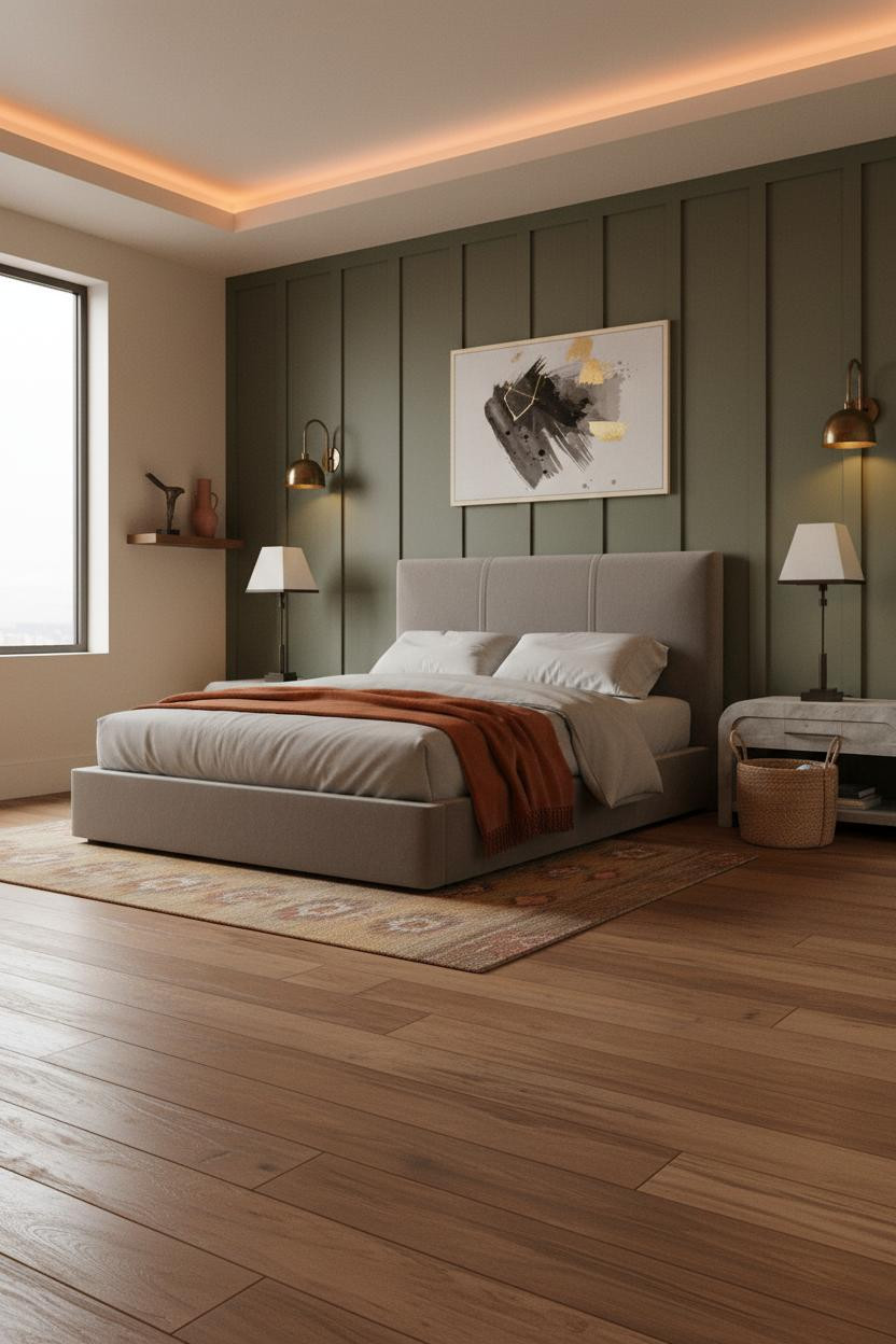 Minimal Luxury Bedroom Modern Master Design