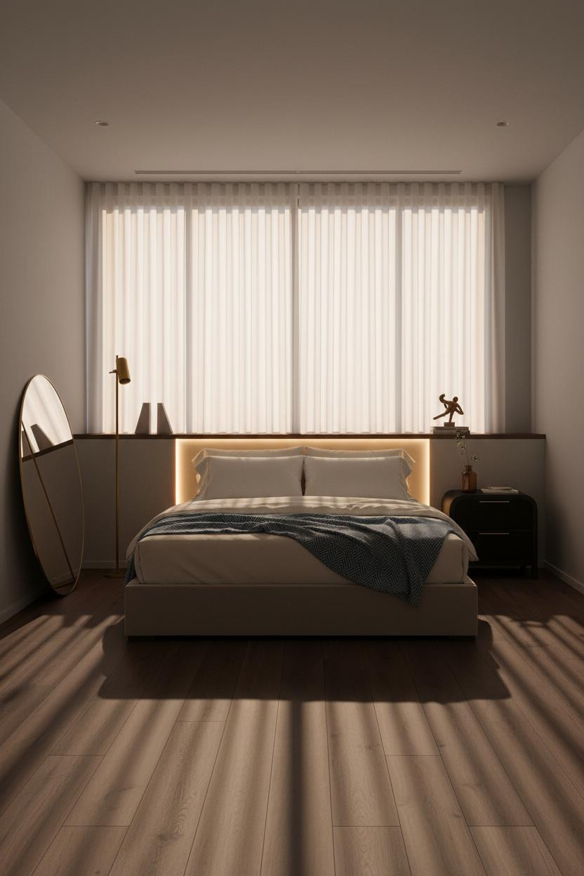 Minimal Luxury Bedroom Modern Master Suite