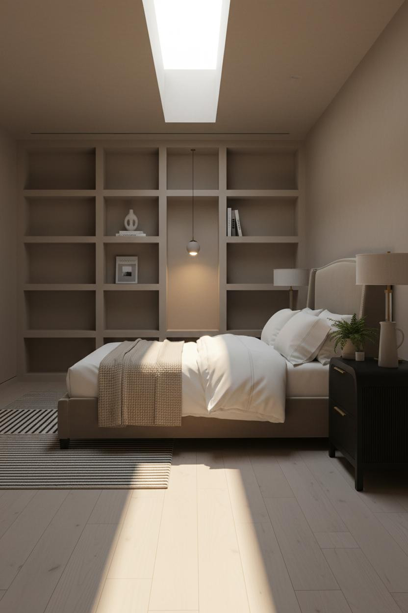 Minimal Luxury Bedroom Modern Master Suite