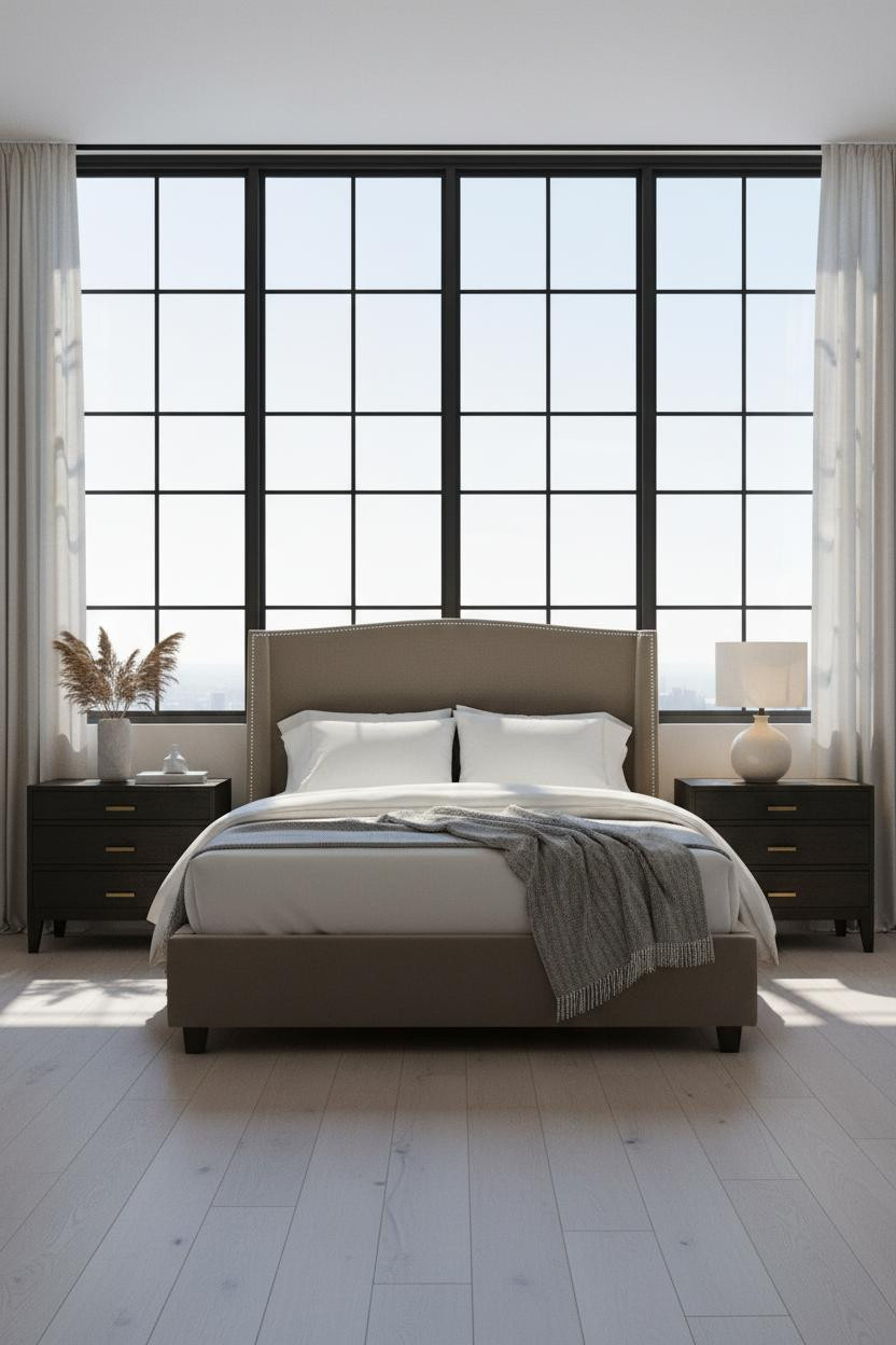 Minimalist Bedroom Natural Light Modern