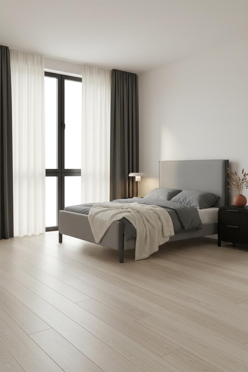 Minimalist Bedroom Scandi Natural Light