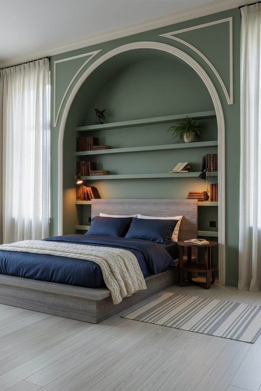 Modern Vintage Bedroom English Country
