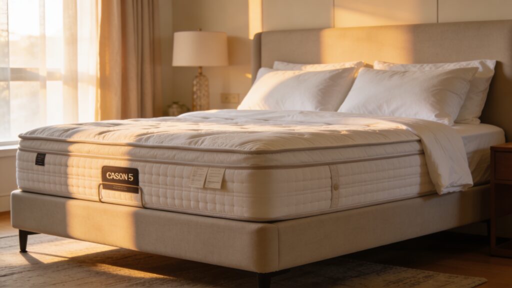 Novaform 14" Legacy Premier Hybrid Review 2026: Costco Value Tested (MattressNut Sleep Lab editorial photo)