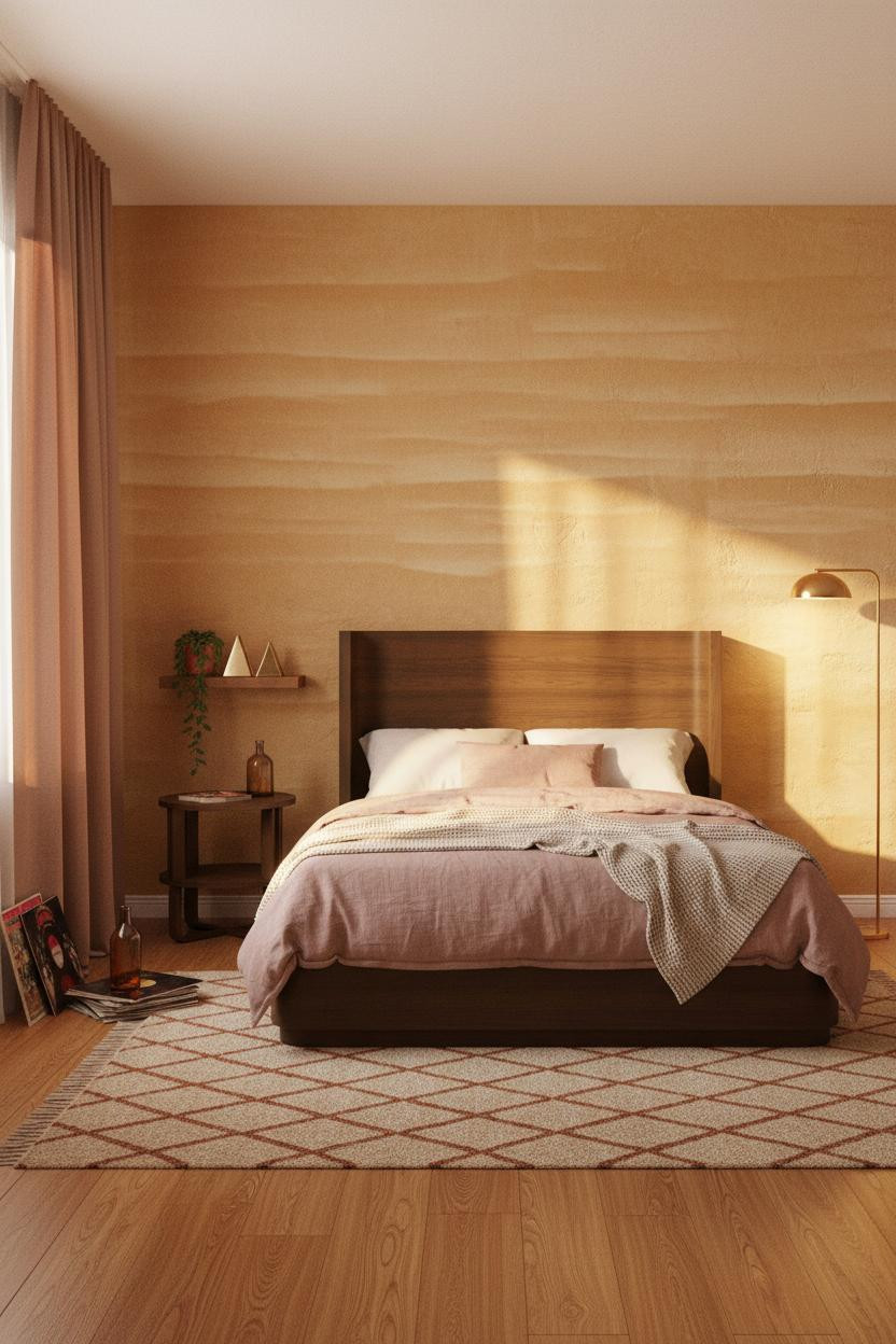 Retro Bedroom 70s Aesthetic Ideas
