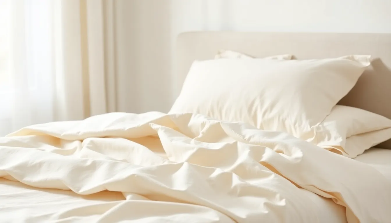 Saatva Organic Sateen Sheets — GOTS-certified cotton 300TC