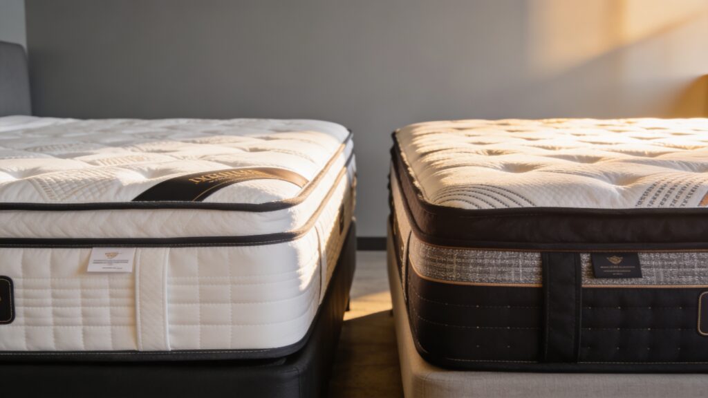 Saatva vs Puffy 2026: Head-to-Head Comparison of Both Lineups (MattressNut Sleep Lab editorial photo)