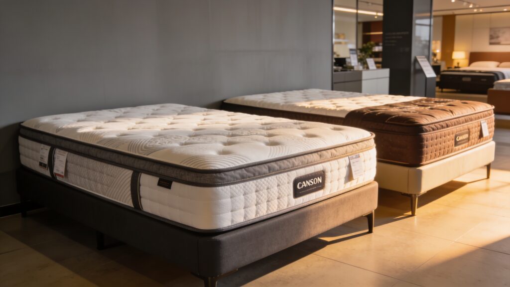 Saatva vs Tempur-Pedic 2026: Full Head-to-Head Comparison (MattressNut Sleep Lab editorial photo)