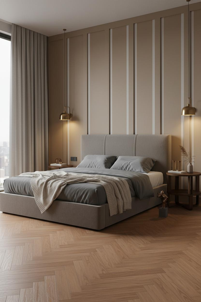 Stockholm Bedroom Board Batten Nordic