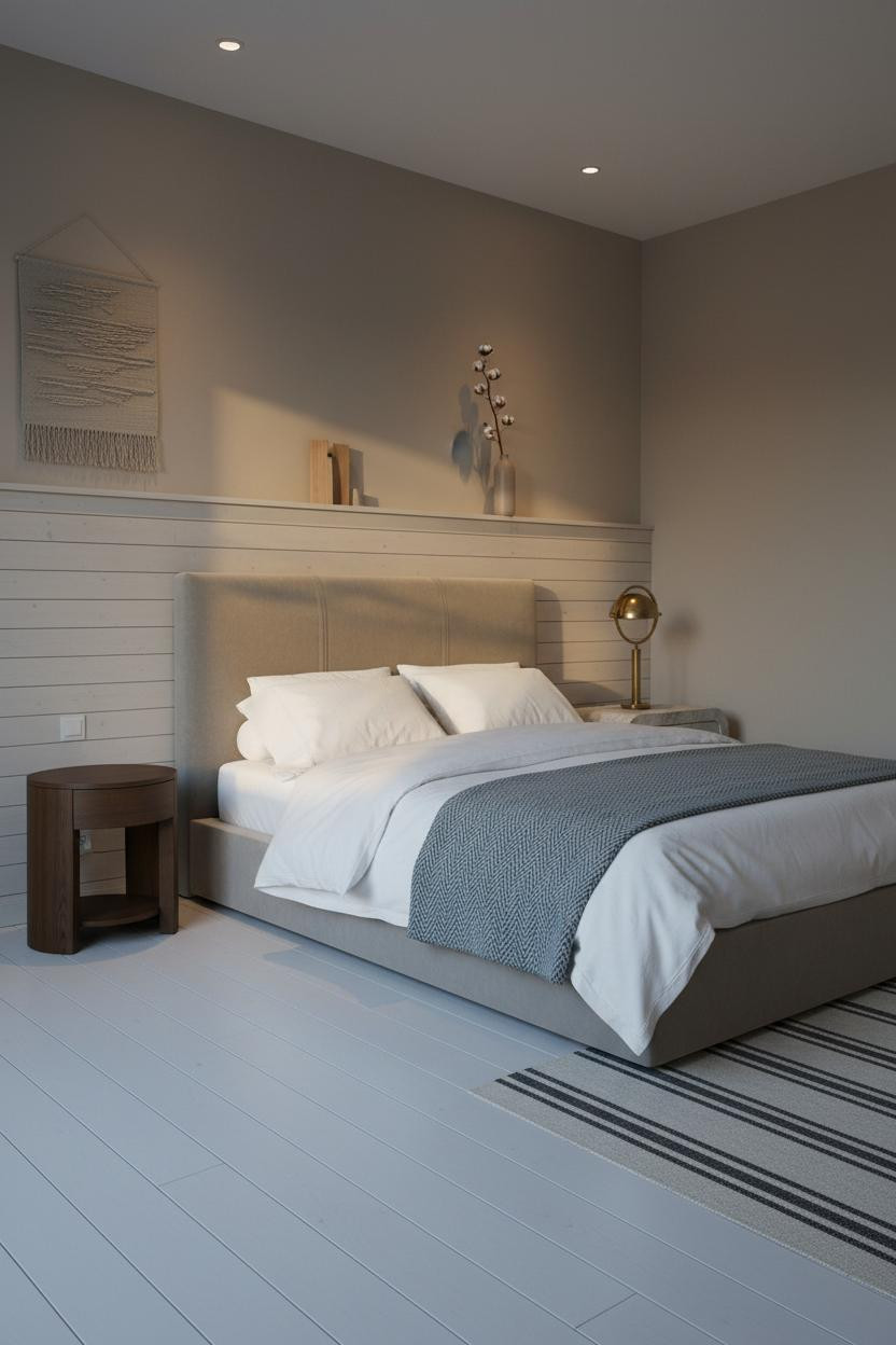 Stockholm Bedroom Nordic Paneling Scandi