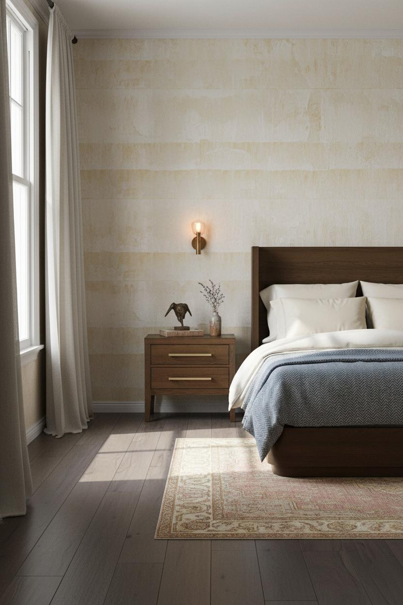 Vintage Bedroom Edwardian Plaster Sconces