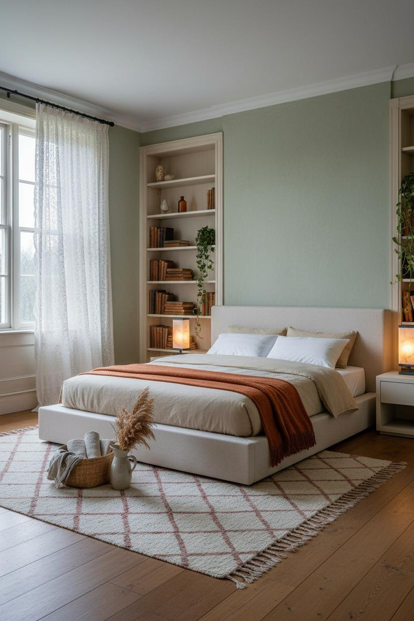 Vintage Feminine Bedroom English Country