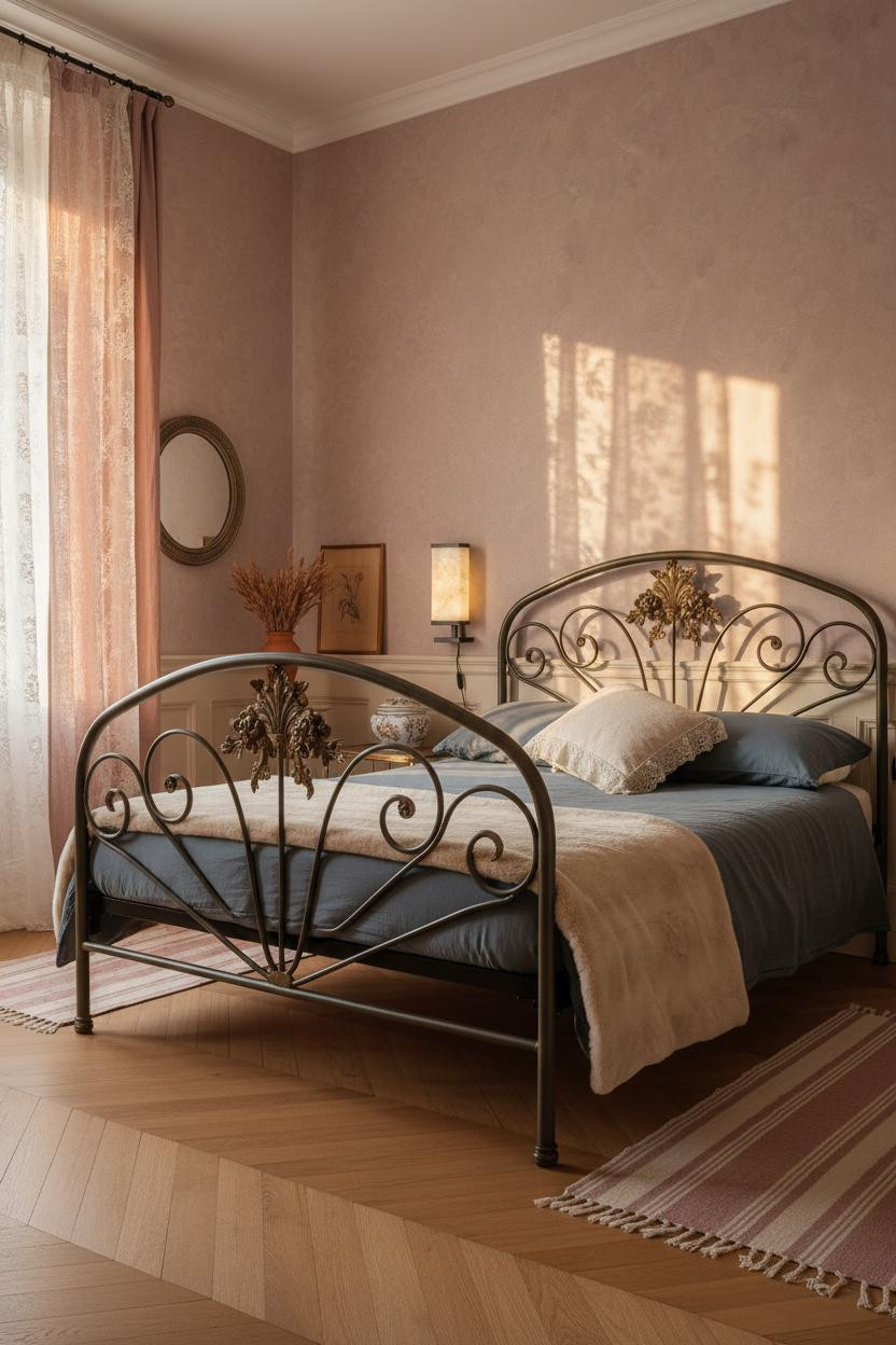 Vintage Feminine Bedroom French Romantic Decor