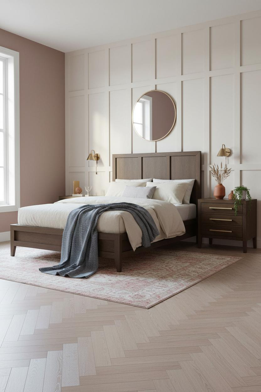 Vintage Modern Bedroom Aesthetic