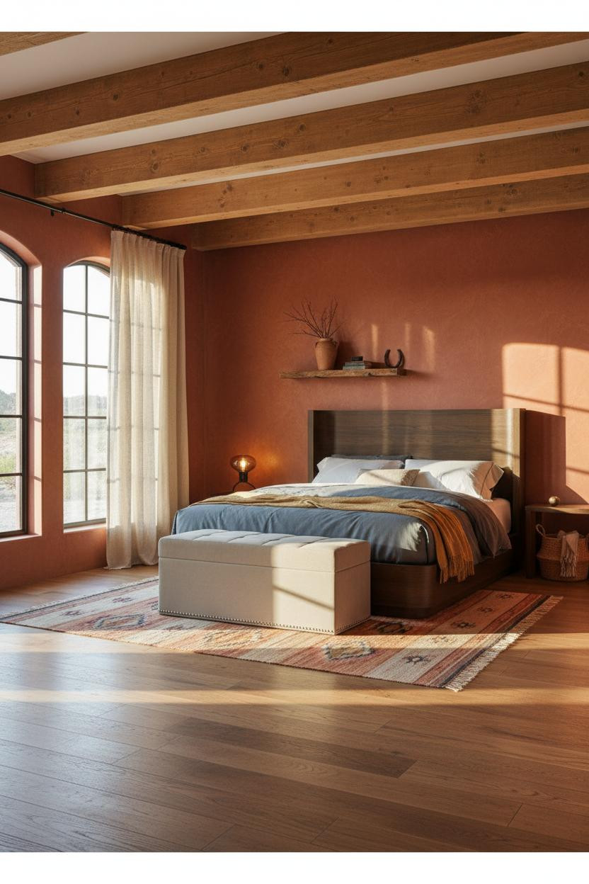 Western Bedroom Ideas Rustic Chic Design Inspiration