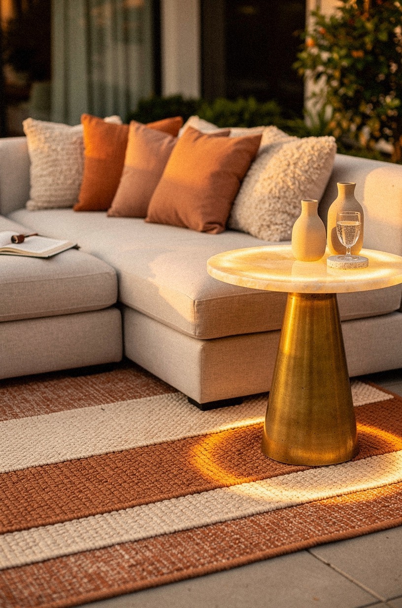 Why Your Sectional Needs a Rug (Even on Concrete)