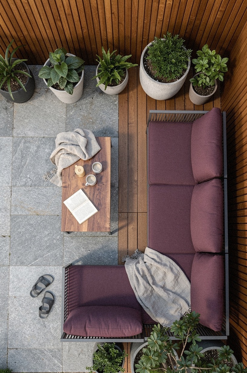 Build a cedar slat privacy wall (The Slat-and-Air Rule)