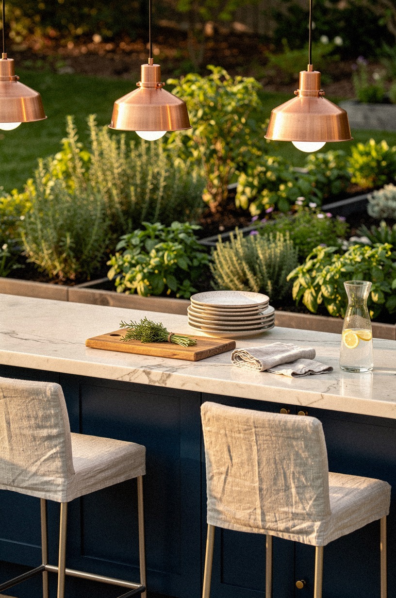 Cook outside like you mean it: the outdoor kitchen that isn't a joke