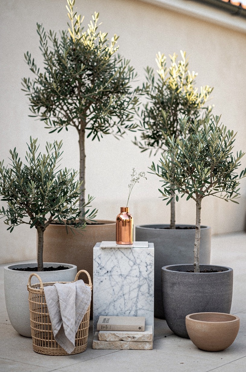 Olive Tree Clustering: The 3-Pot Composition Rule