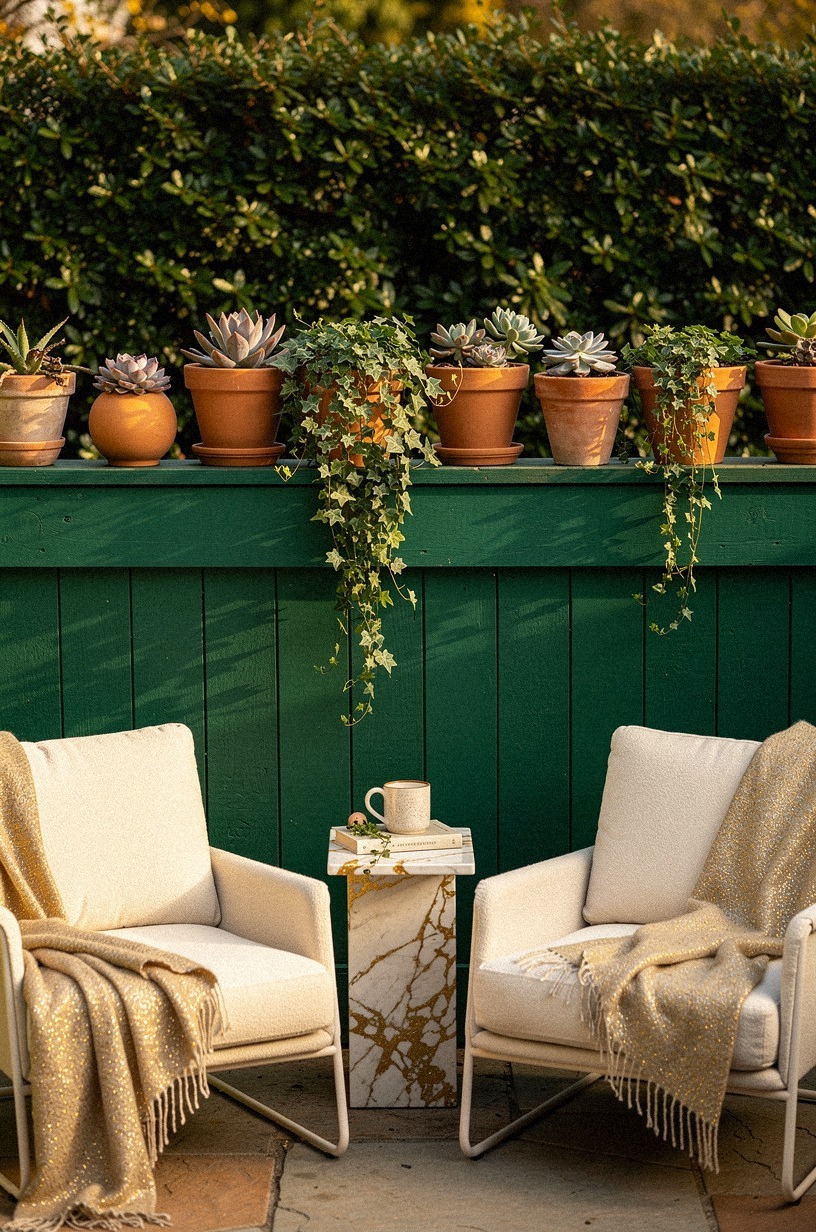 Terracotta on the Fence Cap: Small Move, Big Warmth