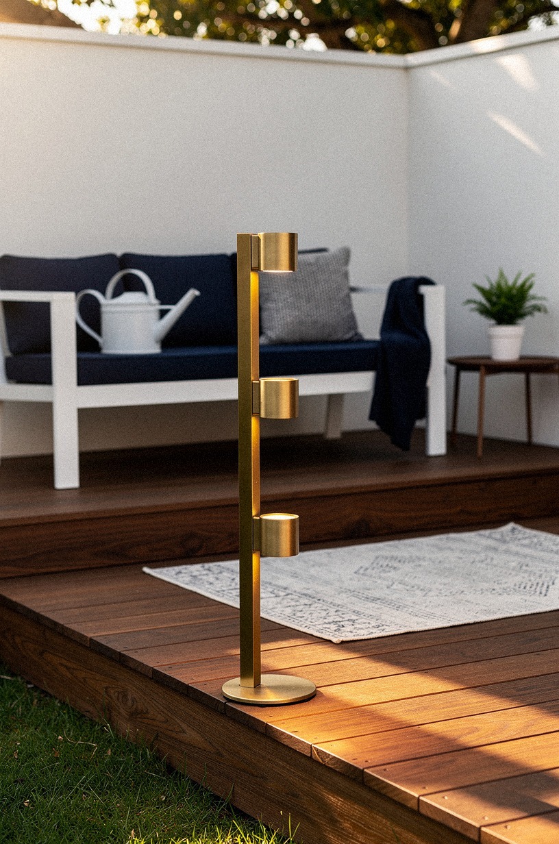 Build a three-height light stack