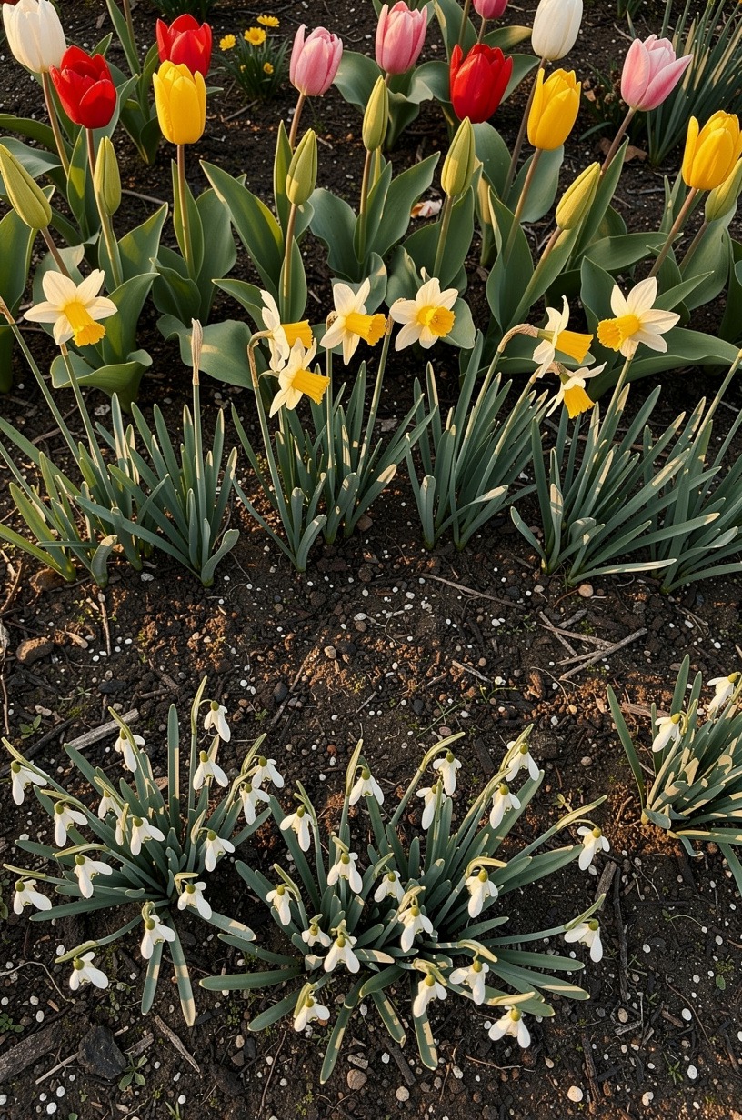 Layer bulbs for a spring that keeps giving