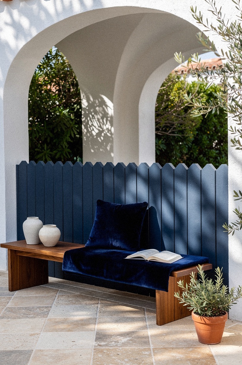 Paint your fence one shade darker than you think