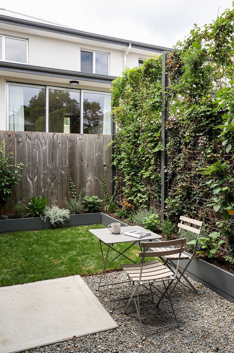 Plant a vertical screen instead of buying a privacy fence