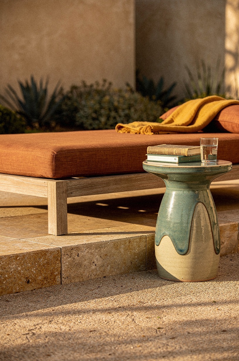 Use a daybed as your outdoor sofa