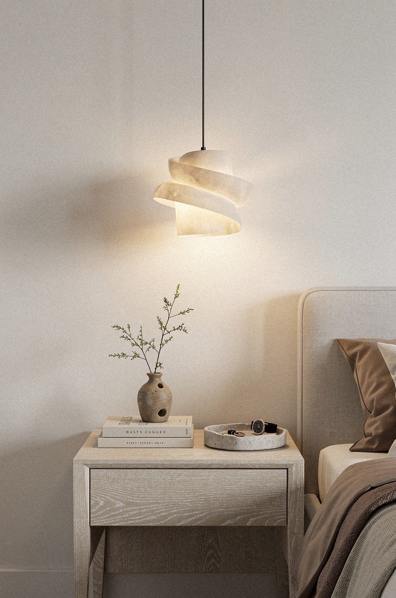 Keep nightstands at mattress height and no taller