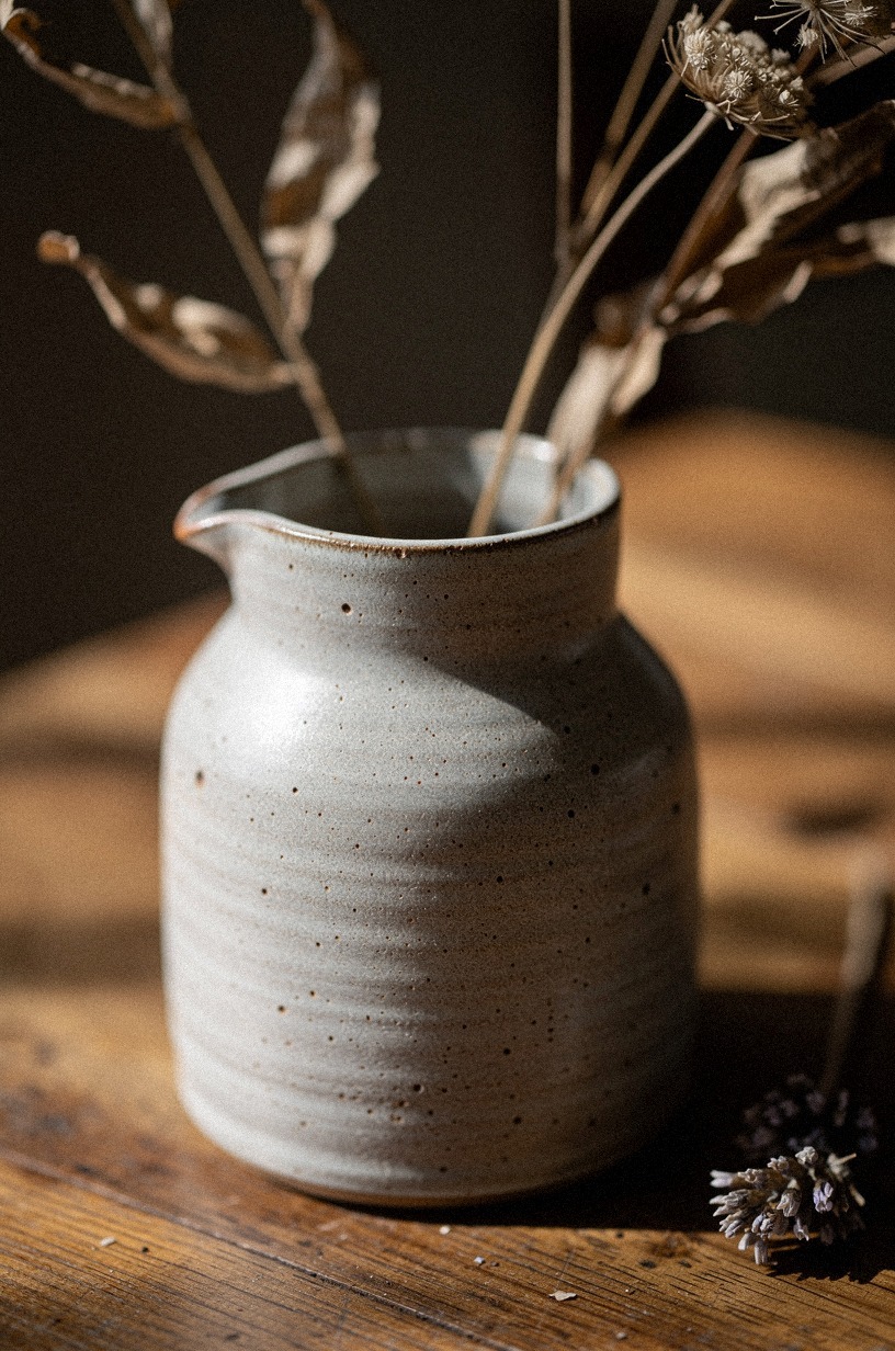Use warm wood tones even if everything else is neutral