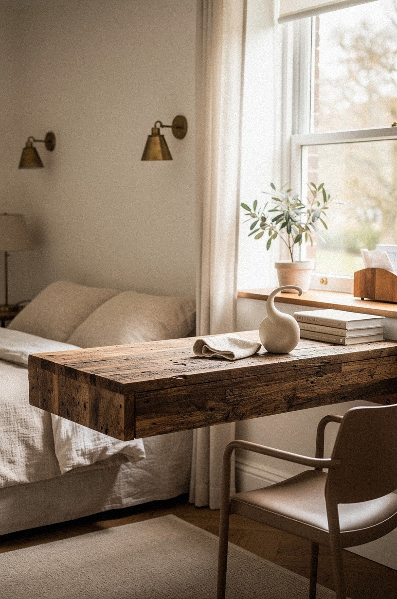 Float a desk underneath and claim your office back
