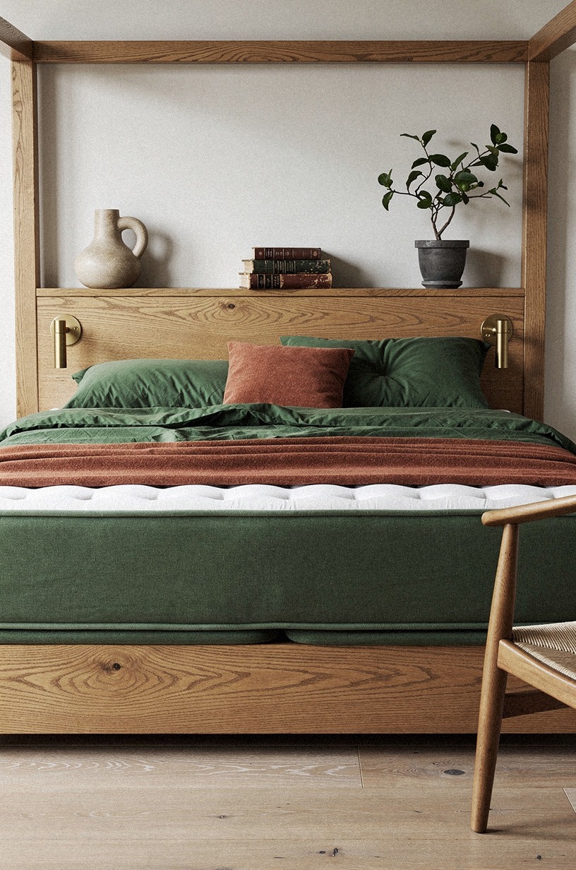 Swap the standard mattress for a platform profile that saves 4 inches