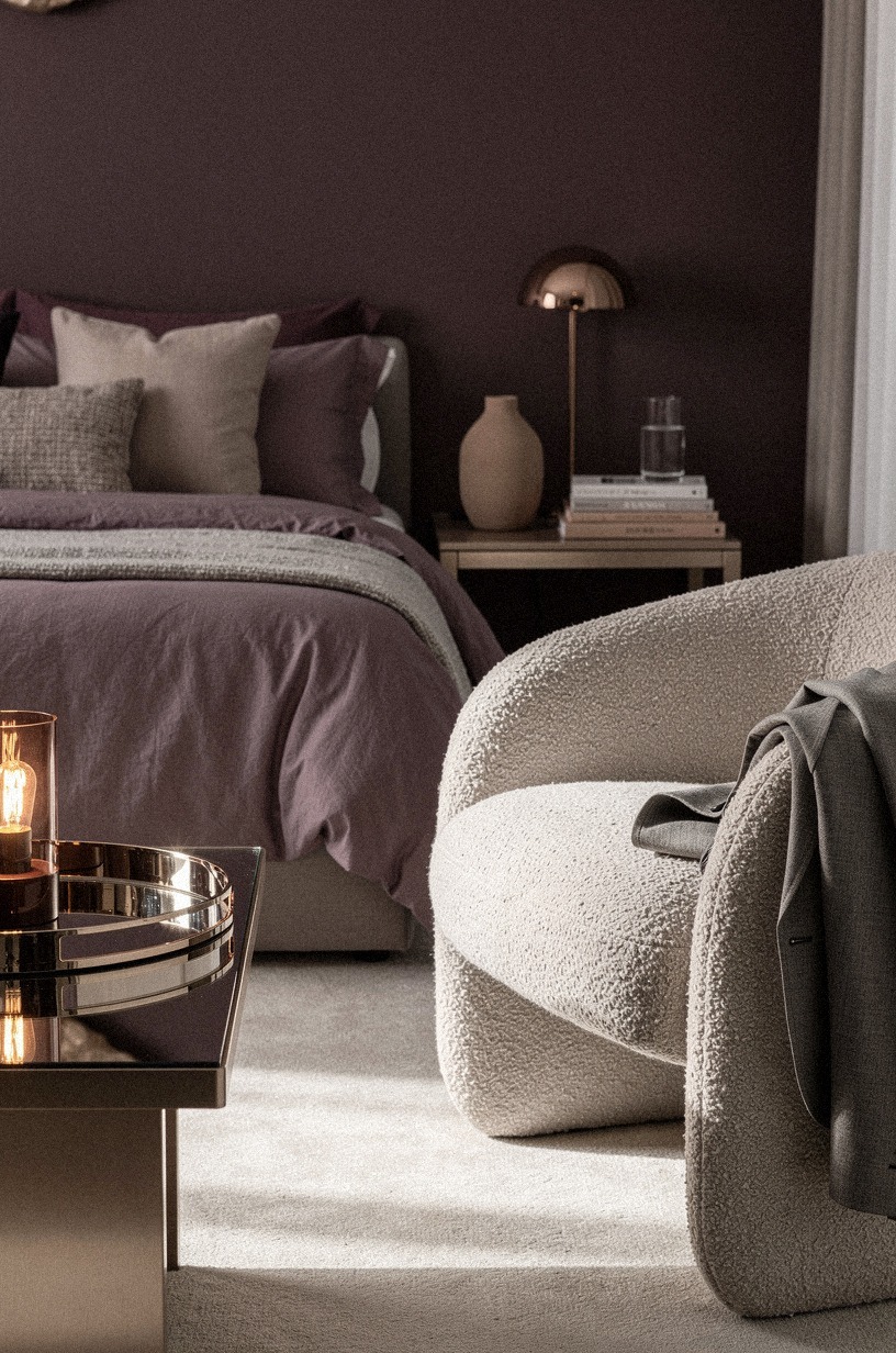 Use a mirrored tray to bounce lamp light