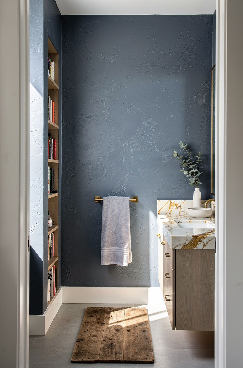 Paint the Walls a Soft Slate Blue