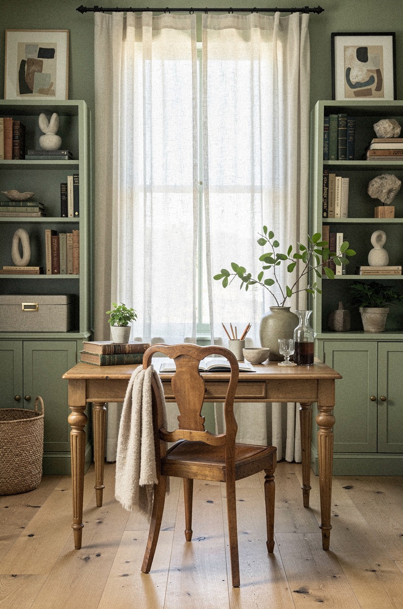 Why the Old-Money Aesthetic Works for a Home Office