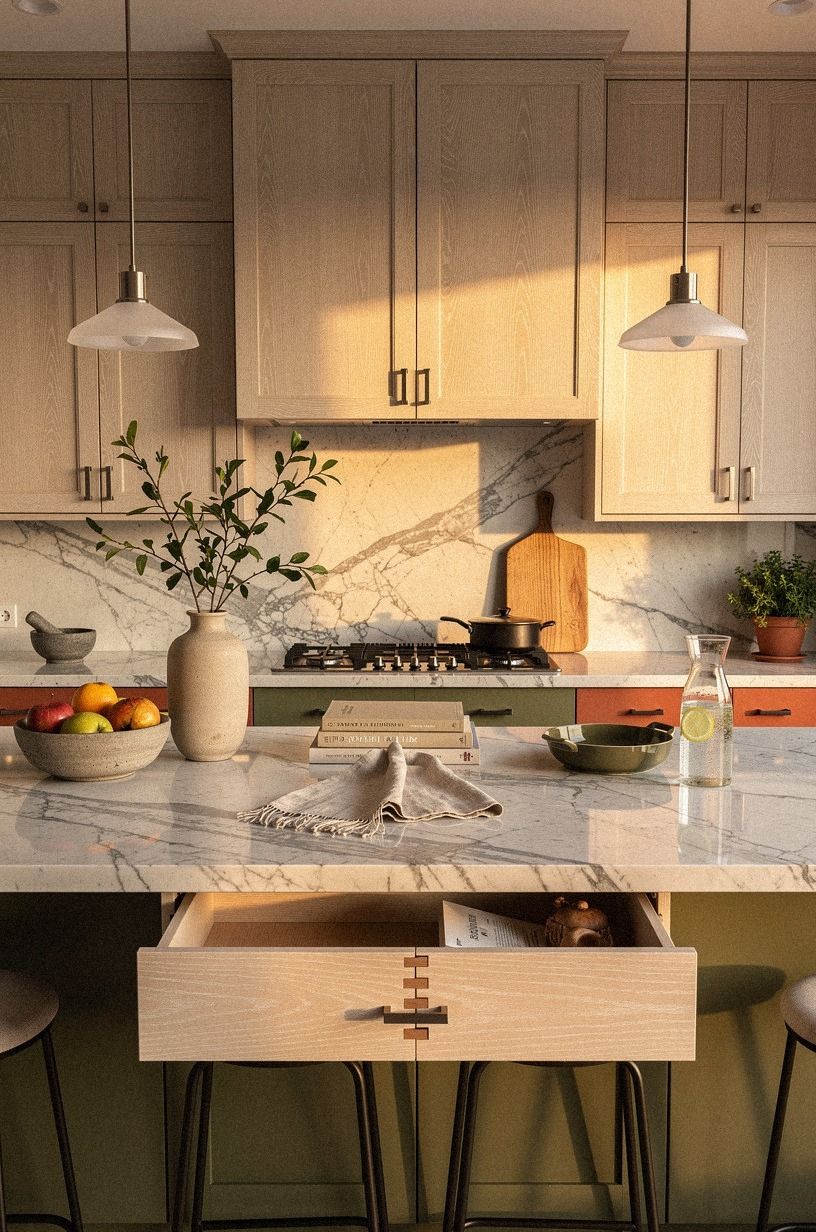 I Started With The Marble Veining