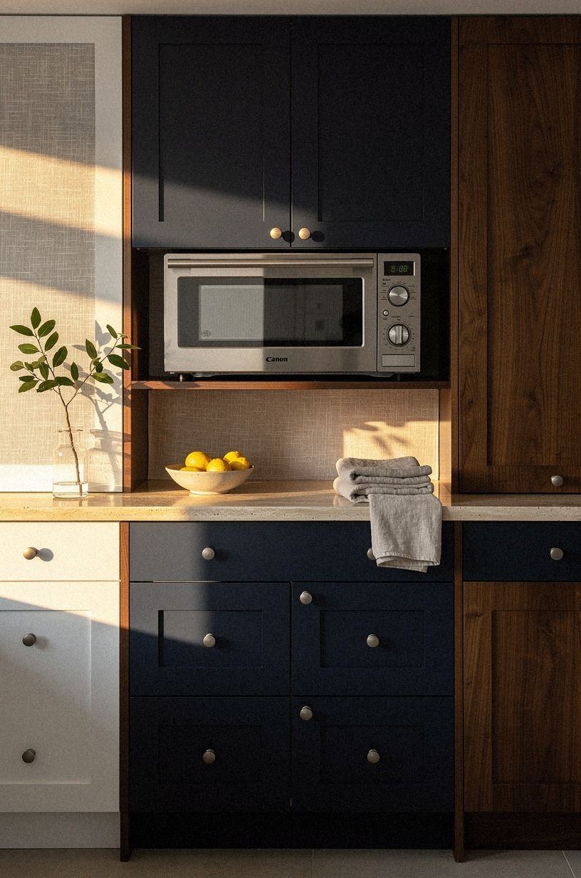 Tuck the OTG into a pantry tower