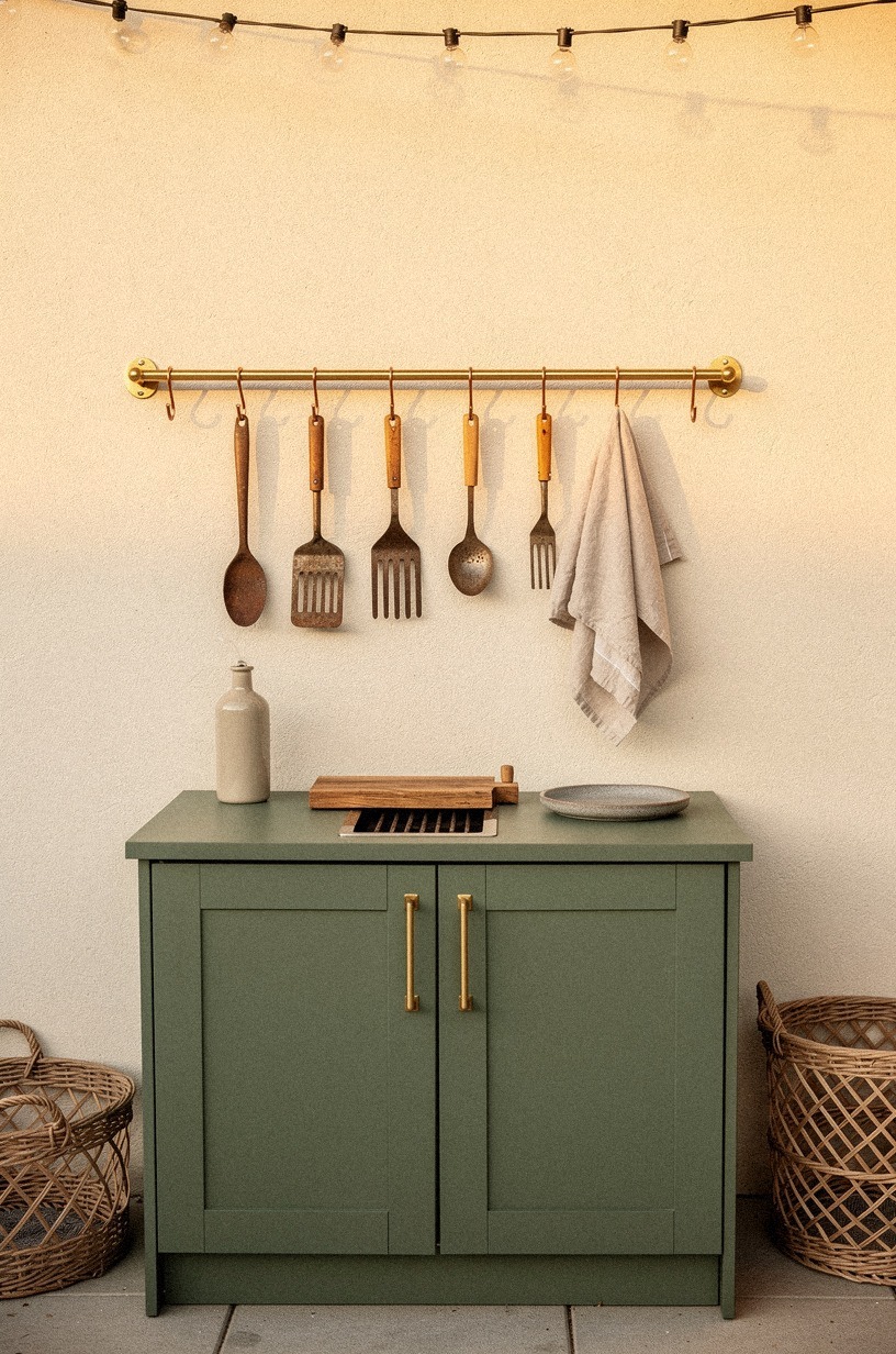 Should you hang copper hooks or go with a peg rail?