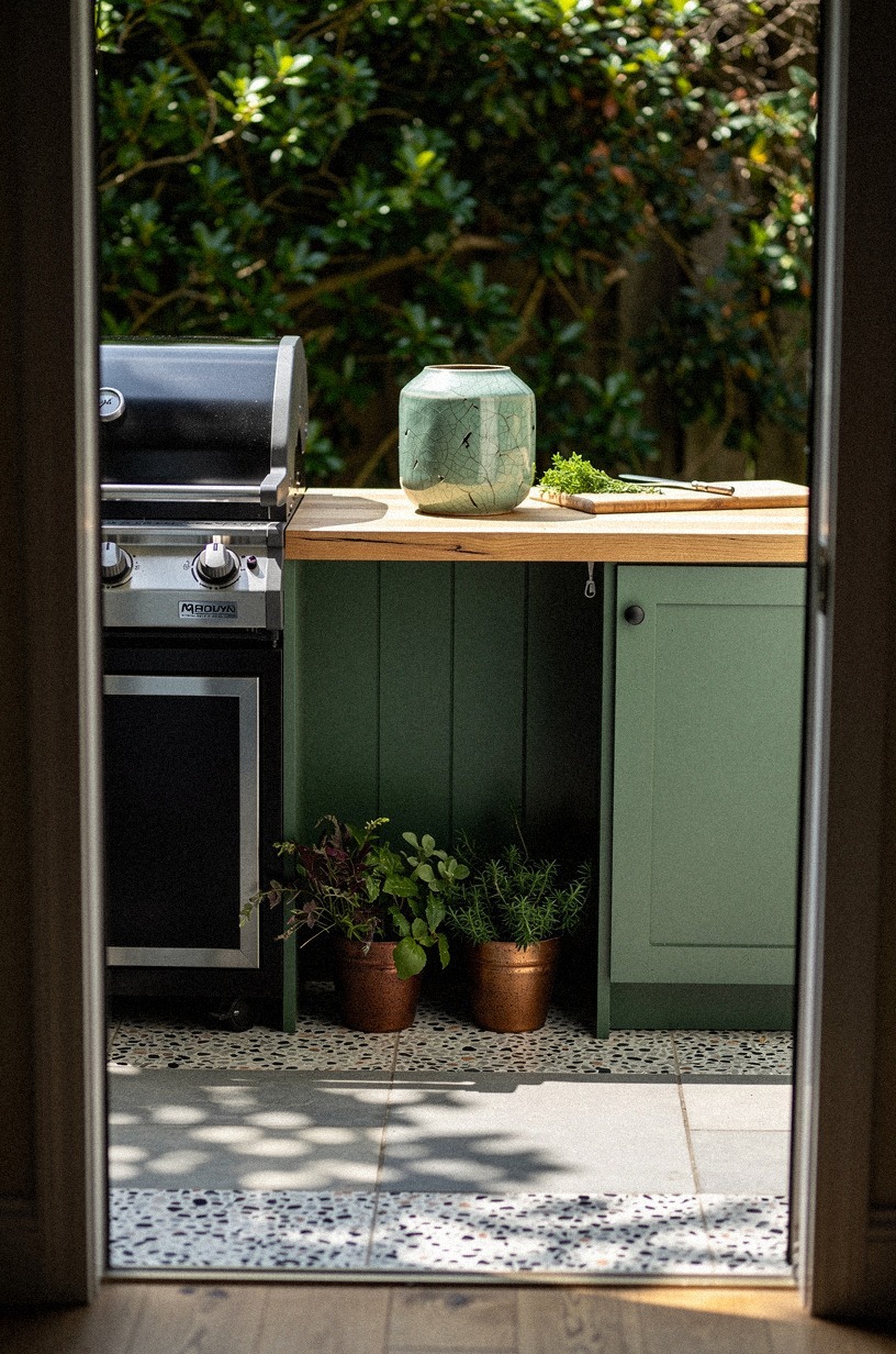 Why does a butcher block prep ledge change everything?